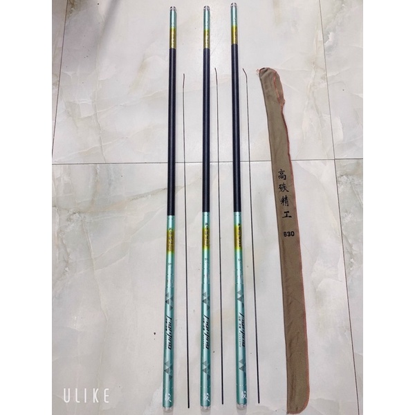 cần câu tay -câu đài handing hoàng vũ 5h ( tặng kèm ngọn phụ)