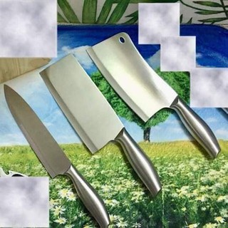 Bộ 3 Dao Đúc Cán Liền