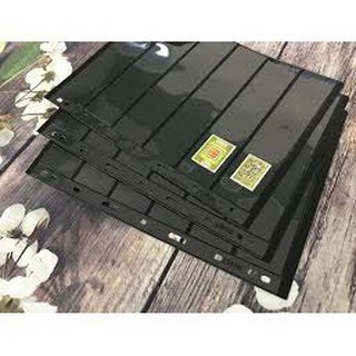Combo 10 Phơi 6 Ngăn Đen đựng tem 2 mặt