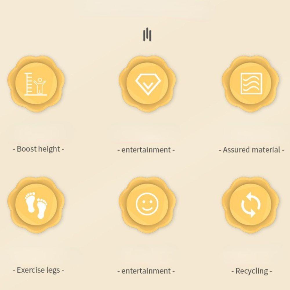 Dụng Cụ Tập Nhảy Tăng Chiều Cao Thiết Kế Hình Bông Hoa Dễ Thương