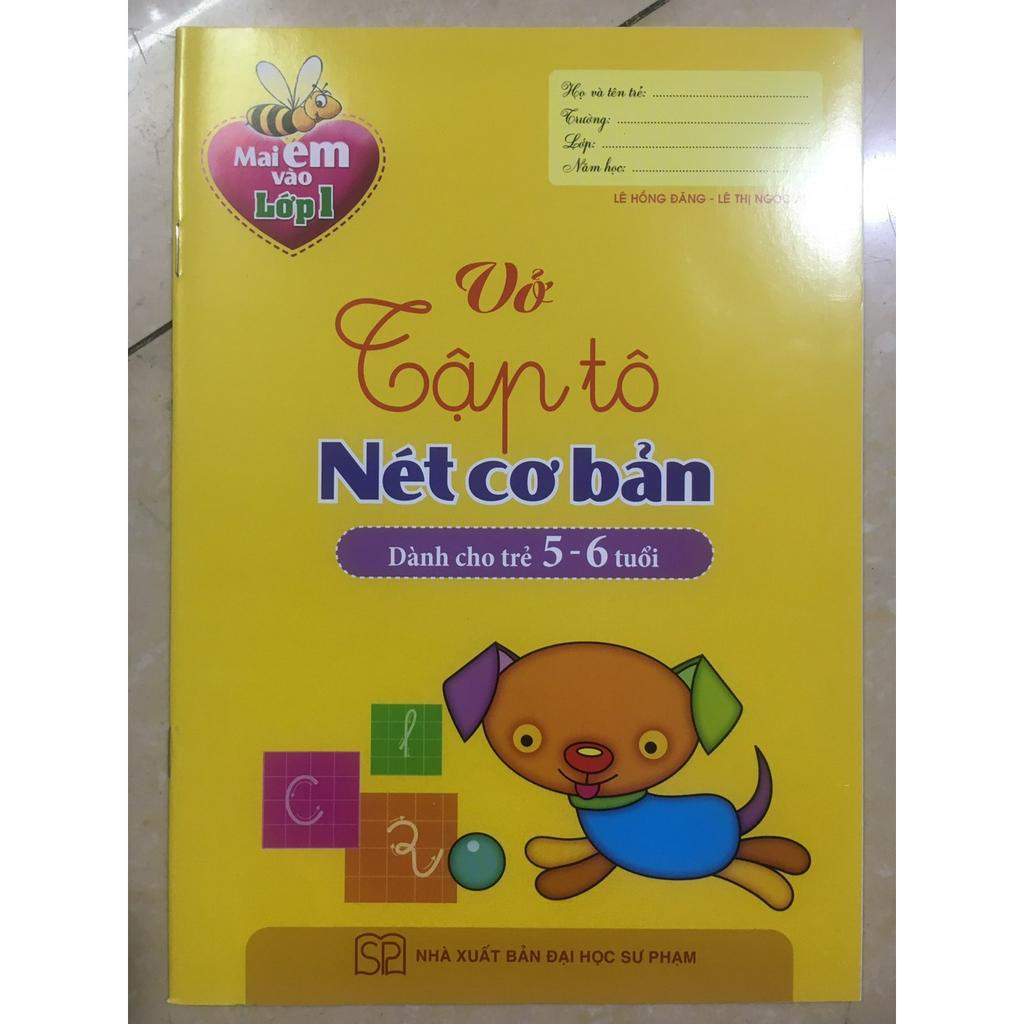 Sách - Mai em vào lớp 1-Vở Tập tô nét cơ bản