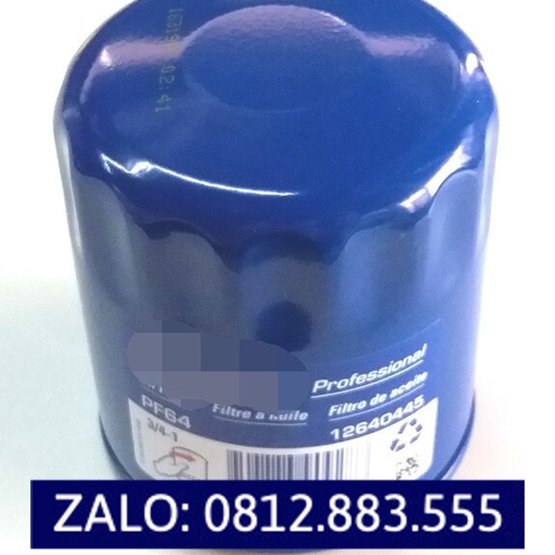 Lọc nhớt, lọc dầu động cơ xe Fadil(2019-2020), Spark(2018-2020), Matiz5 (Mã: 12640445)