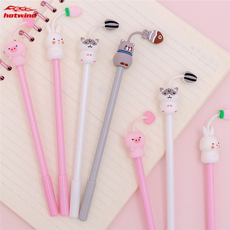 Bút Mực Gel Cỡ Ngòi 0.5mm Kiểu Dáng Xinh Xắn Dễ Thương