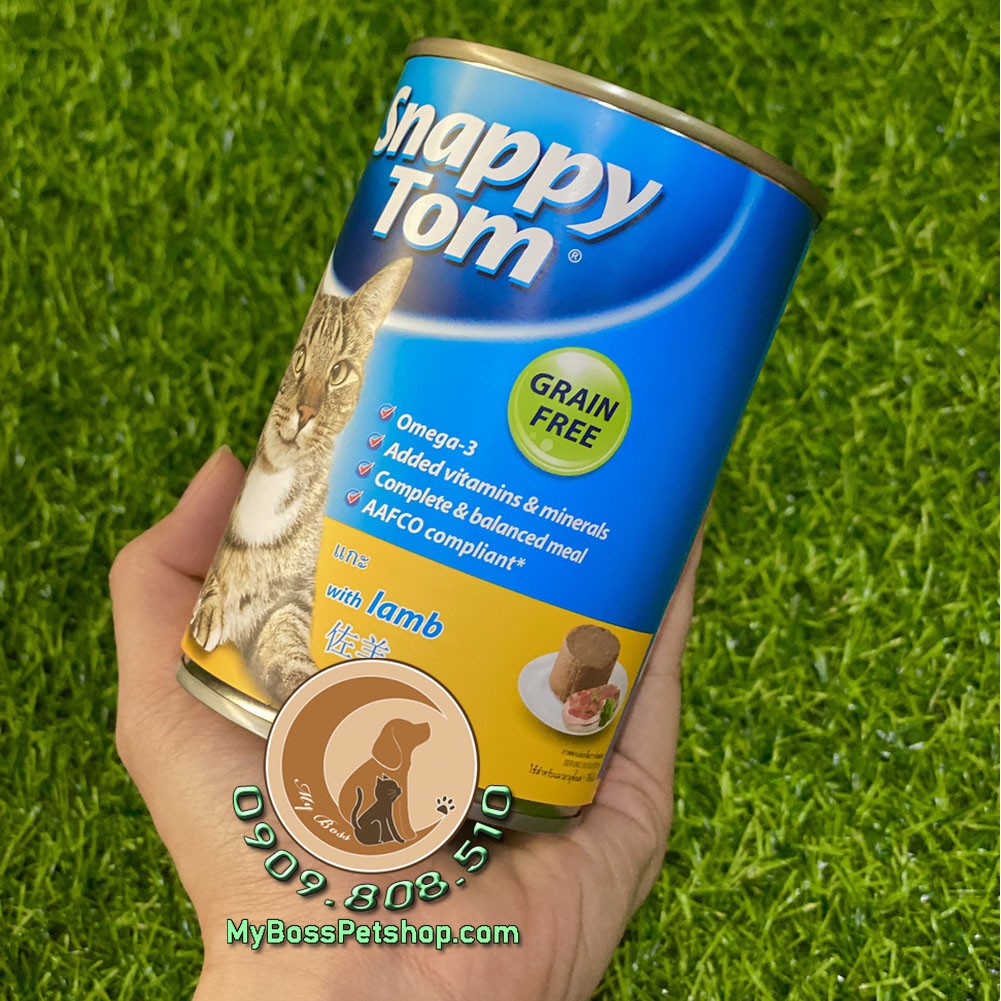 Snappy Tom 400gr - Pate cho mèo lớn