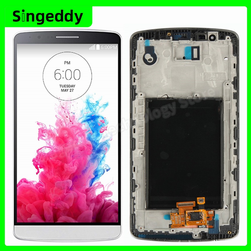 Màn Hình Cảm Ứng LCD Kèm Phụ Kiện Cho LG G3 D850 D851 D855 5.5inch 2560 * 1440