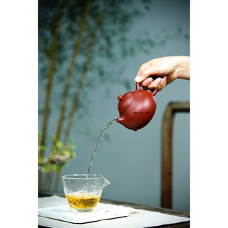 Ấm Tử Sa Nghi Hưng Văn Đán 270 ml (Đại Hồng Bào)