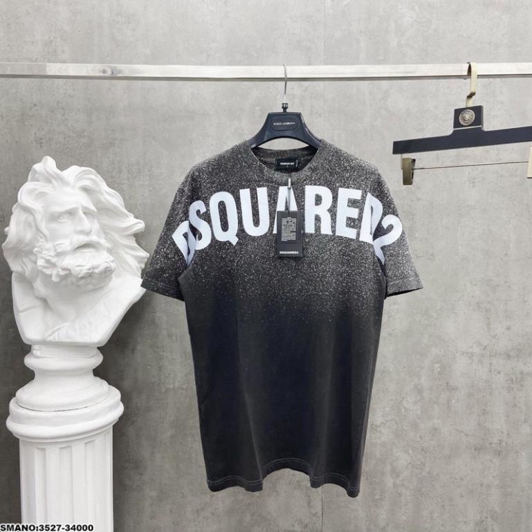 [Sẵn hàng] Áo Phông Loang DSQ Spf Cho Nam - Áo Thun Nam Loang Cao Cấp