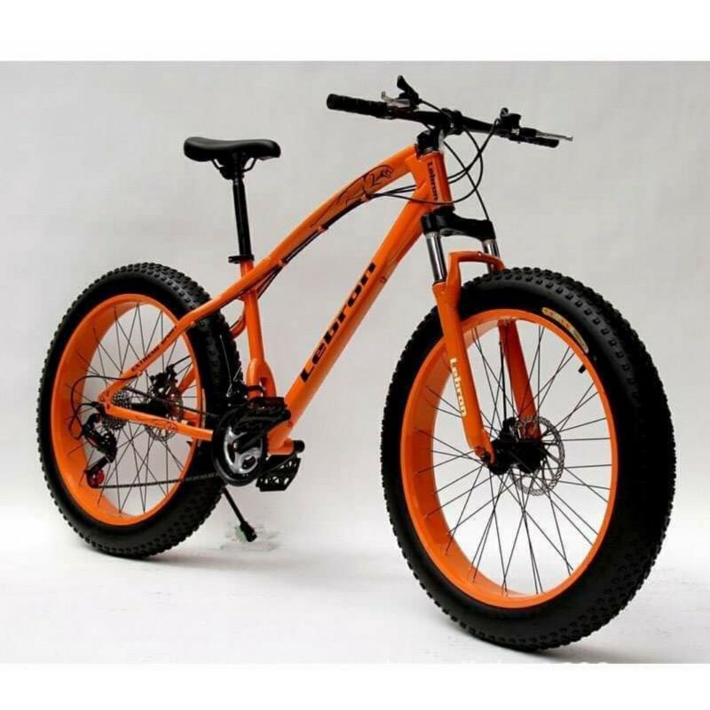 Sẵn} XE ĐẠP LEBRON  THỂ THAO BÁNH BÉO  26inh  LC