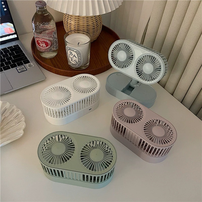 Quạt cầm tay mini sạc điện FY050 không dây gấp gọn