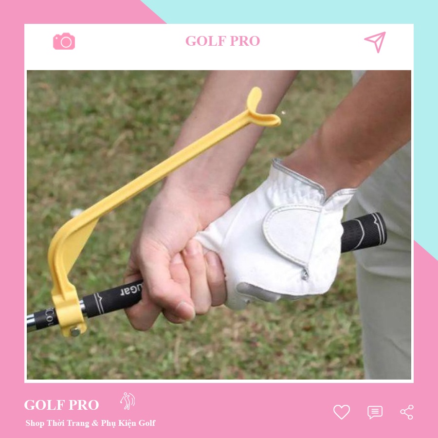 Dụng cụ sửa Swing golf nẹp định vị đánh bóng chính xác hiệu quả