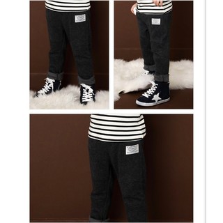  Quần nỉ lót lông bé trai tag chữ nhật Andi. HA1856  3 màu  