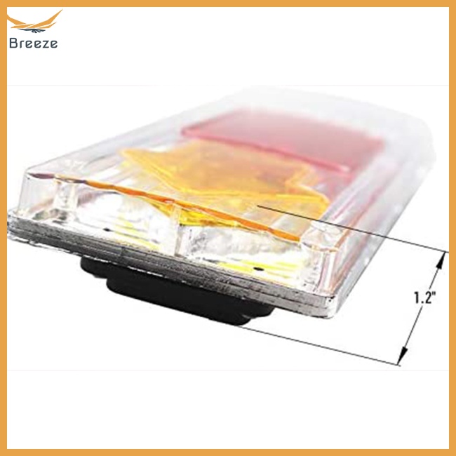 1 Cặp Đèn Tín Hiệu 12v 131 Bóng Led Ip65 Gắn Đuôi Xe Tải/Xe Tải Chống Nước