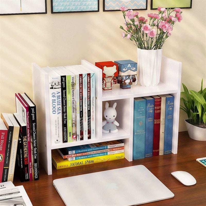 Kệ sách 5 ngăn để bàn bằng MDF phủ melamine chống trầy dễ dàng lắp ráp