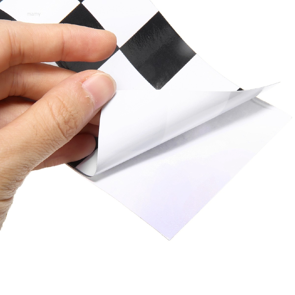 Cuộn Băng Dính vinyl Màu Trắng Đen 275cm Dán Trang Trí Thân Xe / Xe Hơi / Mô Tô