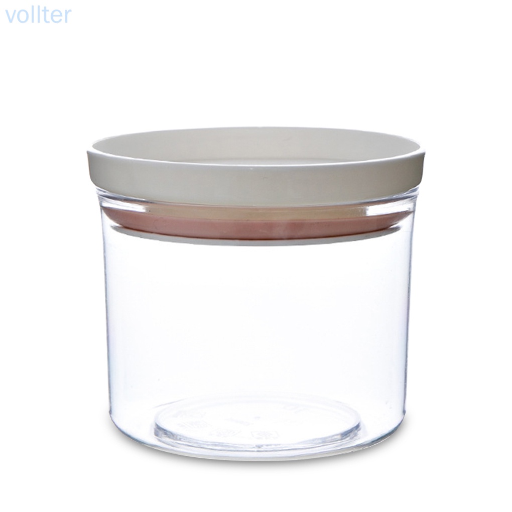 Hộp đựng thực phẩm trong suốt chống ẩm có nắp đậy 2 màu tùy chọn dung tích 250/ 350/ 550/ 700ml