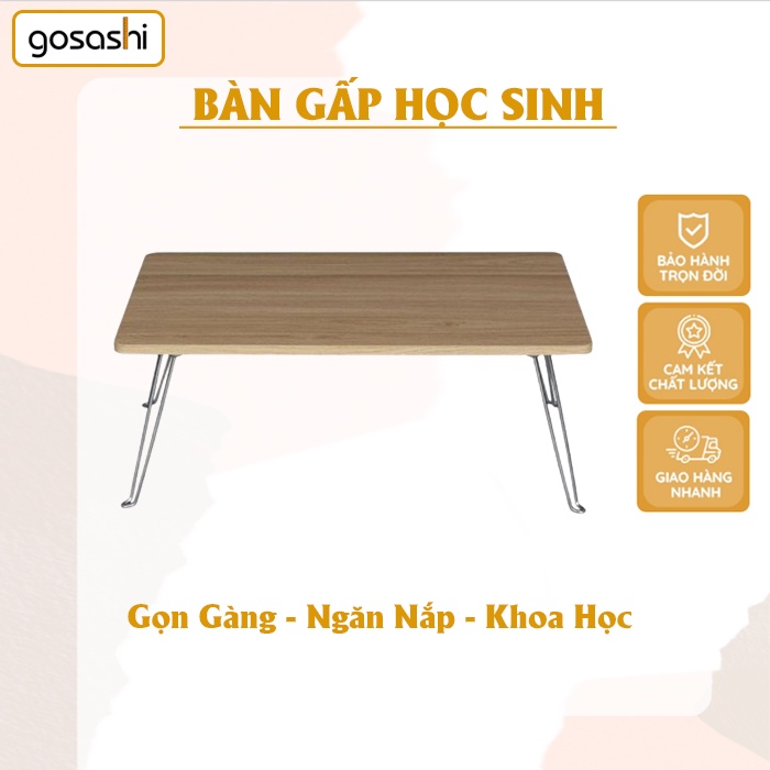 Bàn Học Sinh Vân Gỗ Chân Bóp - Màu Vân Gỗ