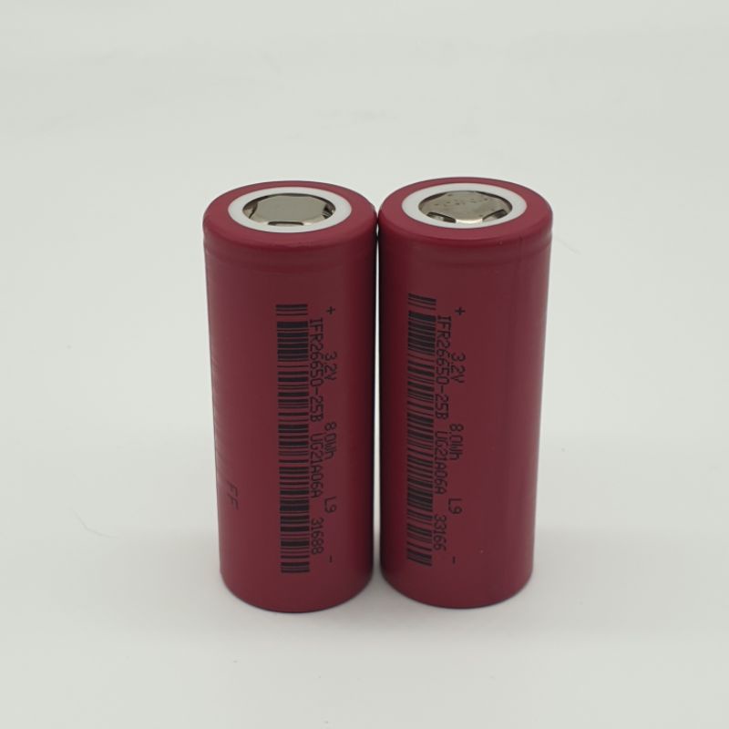 Achun.vn - PIN SẮT PHOSPHATE 26650 -3.2V - 2500mAh XẢ 20C khởi động xe máy