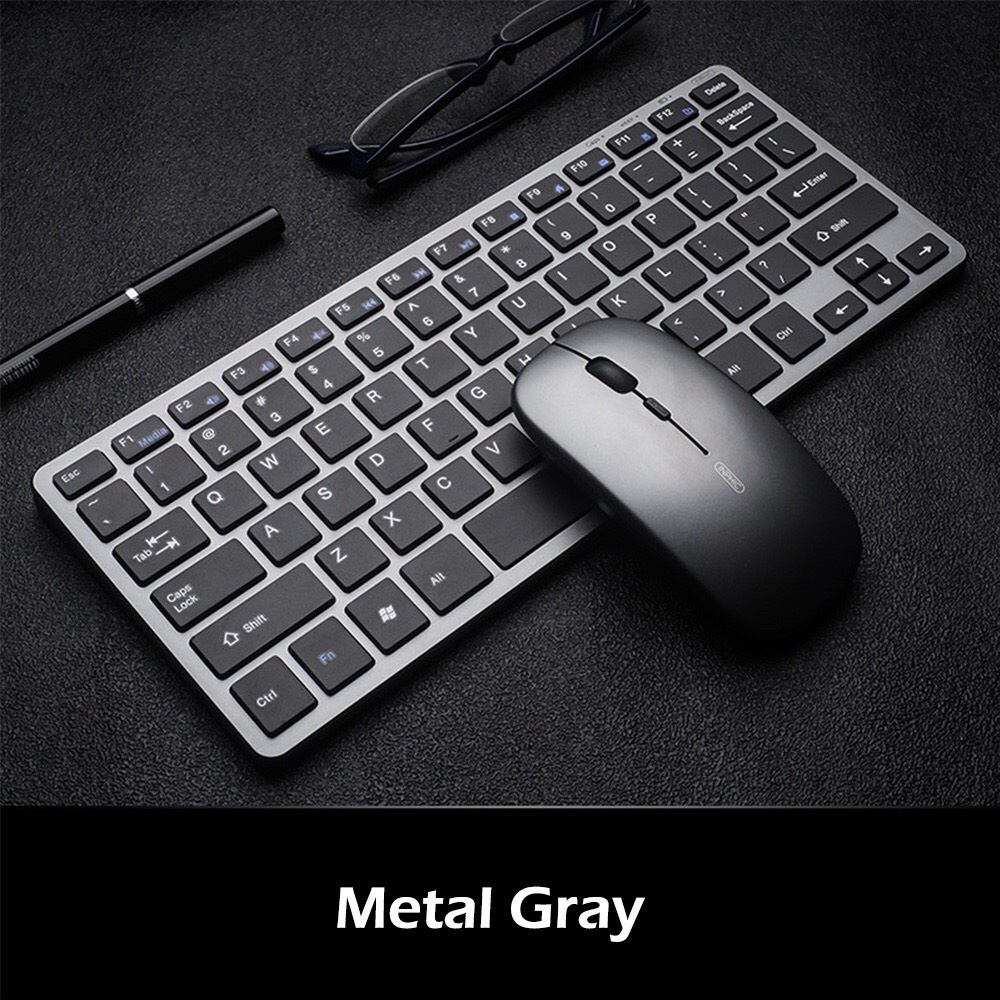 ✱✧❀Bàn phím không dây 2.4ghz bluetooth 5.0 mini cho điện thoại, ipad, laptop, macbook, tivi siêu đẹp
