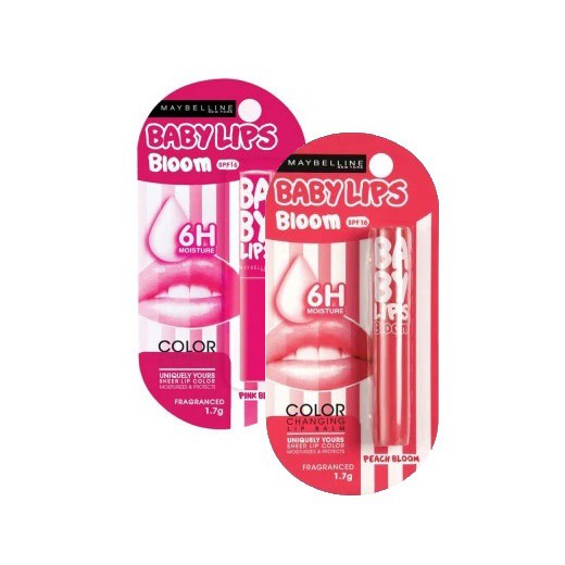 [Mã FMCGMALL - 8% đơn 250K] Son Dưỡng Chuyển Màu Maybelline Bloom Màu Hồng 1.7g