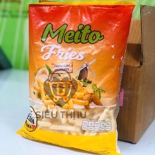 KHOAI TÂY CHIÊN MEITO FRIES/ DATSCHAUB FRENCH FRIES CỌNG BỈ TÚI 1Kg | Khoai Tây cọng KFC Ngon dã man