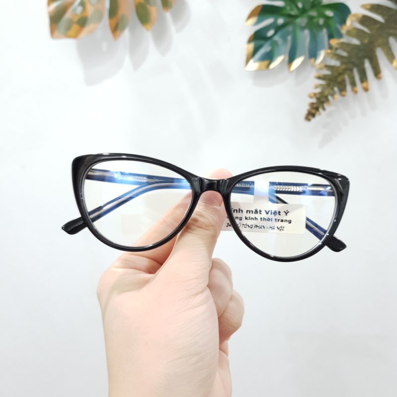 Gọng kính mắt mèo càng cốt kim loại 8013
