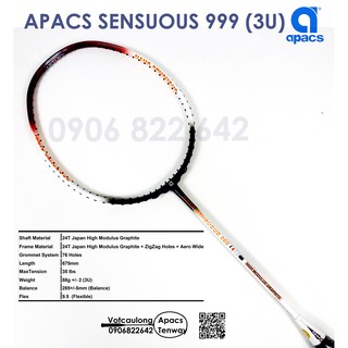 Vợt cầu lông Apacs Nano Sensuous 999