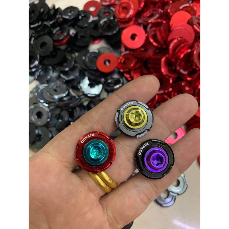 Lông đền 6li 8li 10li Kitaco Đỏ Xám Đen