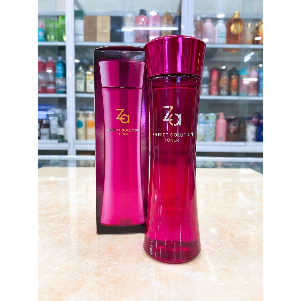 Nước Hoa Hồng Chống Lão Hóa ZA Perfect Solution Chính Hãng 150ml