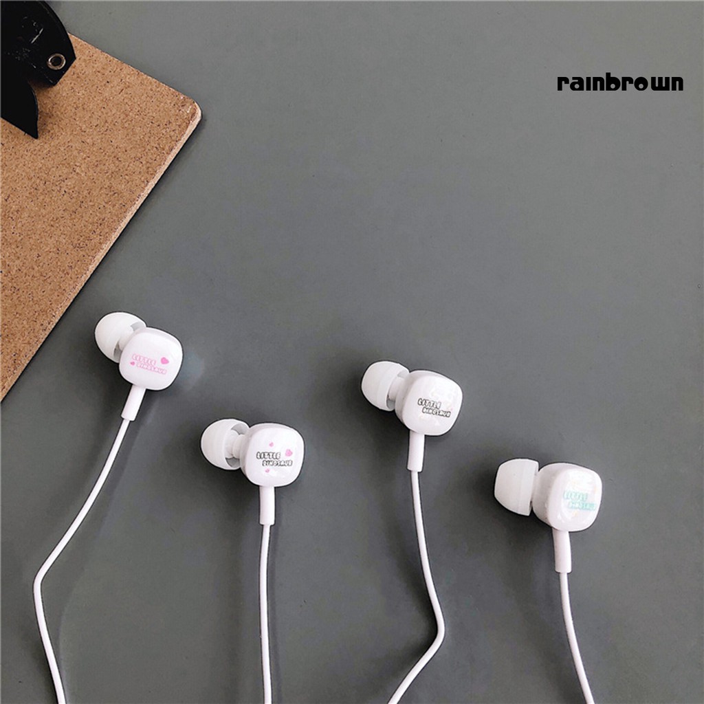 Tai Nghe In-Ear Hoạt Hình Đáng Yêu Có Dây Kèm Hộp Đựng