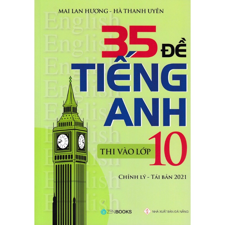 Sách - 35 Đề Tiếng Anh Thi Vào Lớp 10 Có Đáp Án