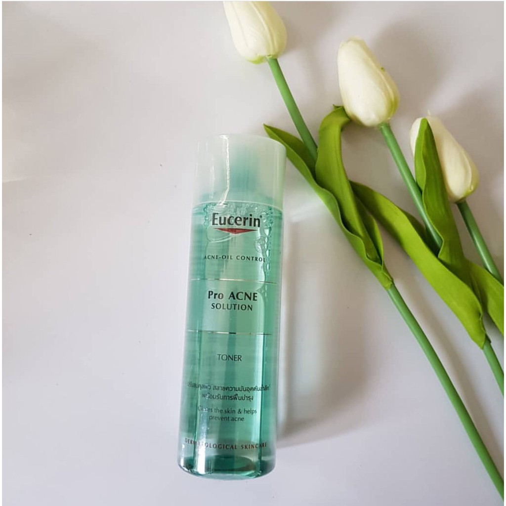 Eucerin Pro ACNE Solution Toner: Nước Hoa Hồng cho Da Mụn (200 ml)