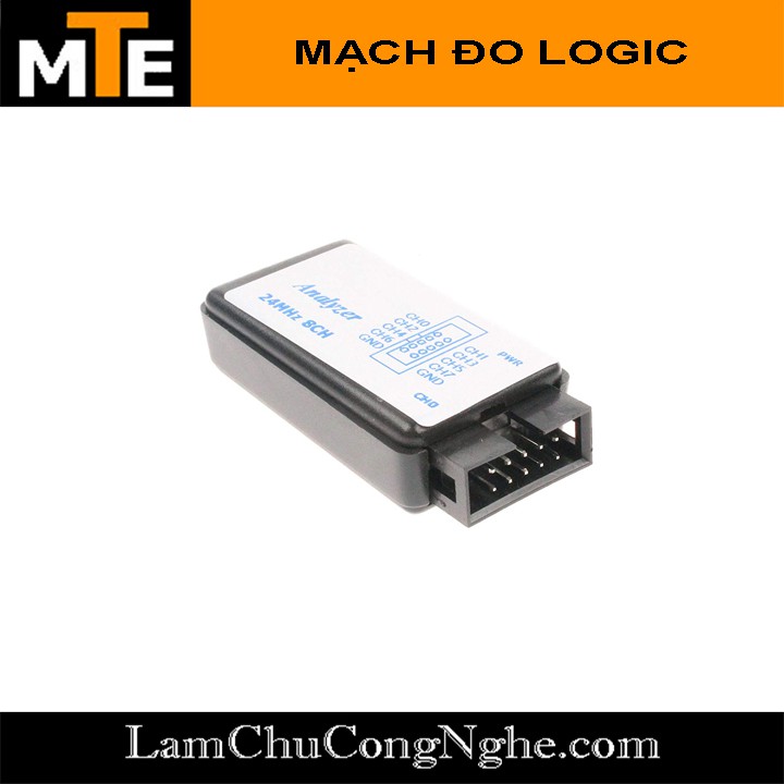 Mạch đo logic - USB LOGIC ANALYZER 24M 8 CH CHANNELS SALEAE