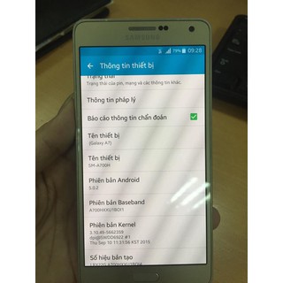 ĐIỆN THOẠI Samsung Galaxy A7 - VÀNG