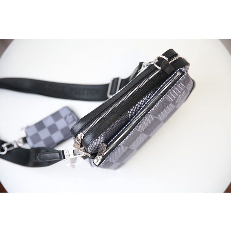 Túi đeo chéo nam hàng da thật