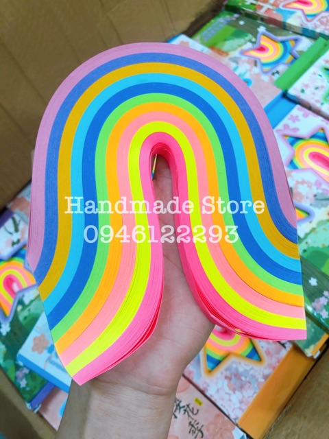 Hộp giấy gấp sao 500 tờ