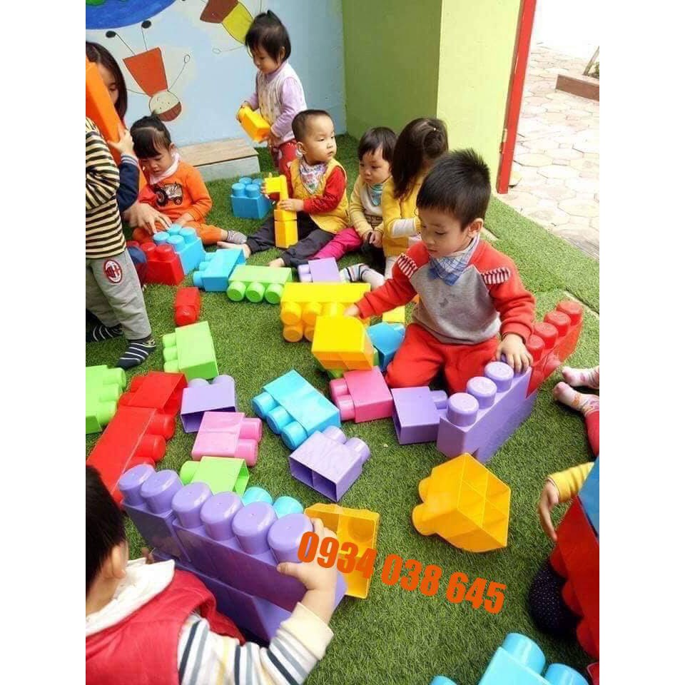 Đồ Chơi Cho Bé, Lắp Ráp 78 Chi Tiết, Siêu To