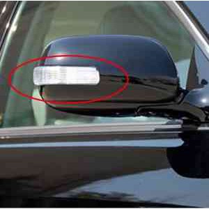 Đèn xi nhan gương bên trái ( LH) camry, Corolla Altis, vios, Yaris 2006-2013   81740-06050, 81730-06060