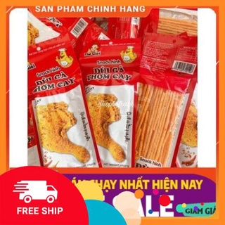 Gói snack hình đùi gà giòn
