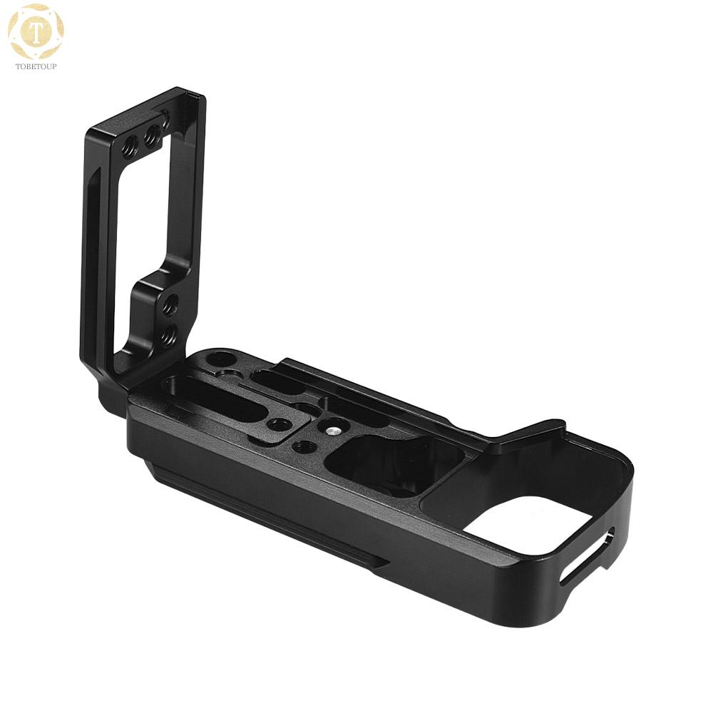 Shipped within 12 hours】 Andoer L-shaped Aluminum Alloy Quick Release Plate L Bracket Plate Quick Release Baseplate with Side Plate for Sony A7III A7MIII A7RIII A9 ILDC cameras Quick Release Plate [TO]
