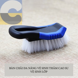 [COMBO 5] BÀN CHẢI CỌ VỆ SINH THẢM CAO SU, LỐP Ô TÔ