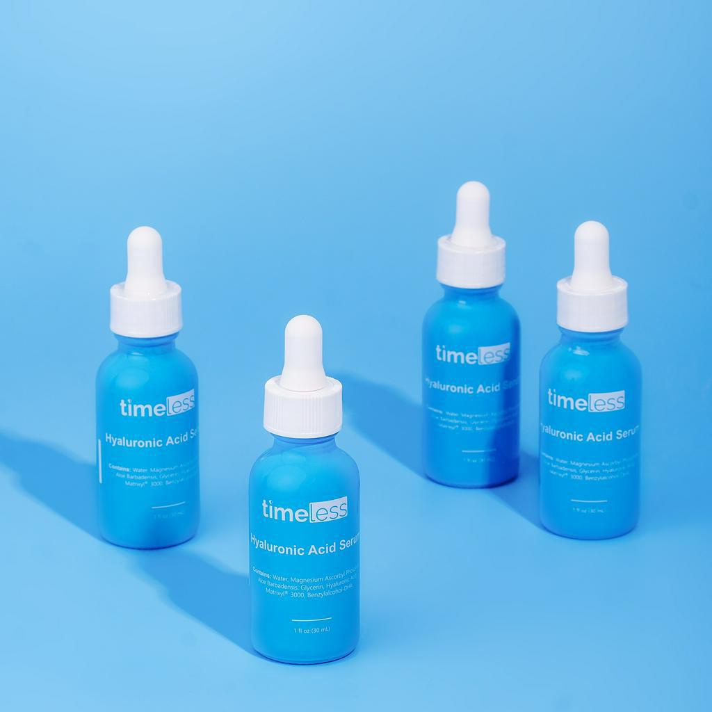 Tinh Chất Dưỡng Ẩm Làm Trắng Da Timeless Hyaluronic Acid + Vitamin C 30ml
