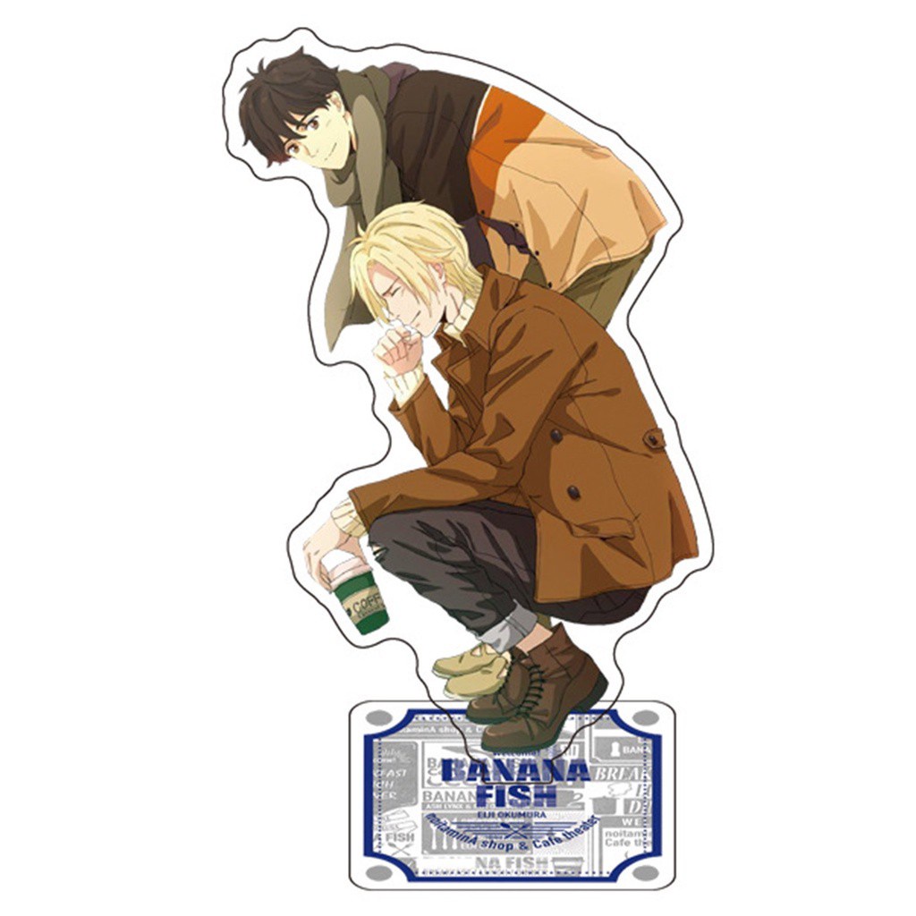 Mô hình đứng nhân vật anime Banana Fish Ash Okumura Eiji chất liệu acrylic dễ thương