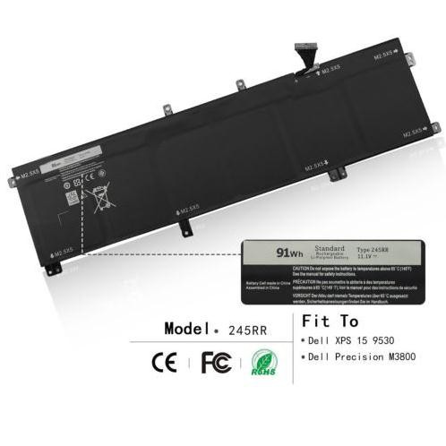 Pin laptop Dell TOTRM PRECISION M3800, XPS 9530 61WHR Y758W H76MY. Bảo hành toàn quốc