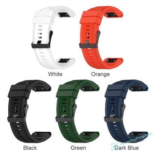 ☀sv♪26mm silicone replacement band for garmin fenix 6x/5x/5x plus/3/3 hr