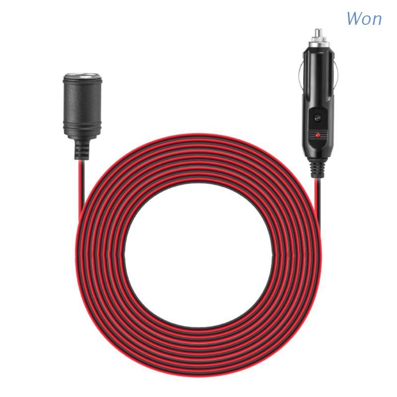 Dây cáp nối dài cho tẩu sạc xe hơi Won 12V 24V 15A 3.7m