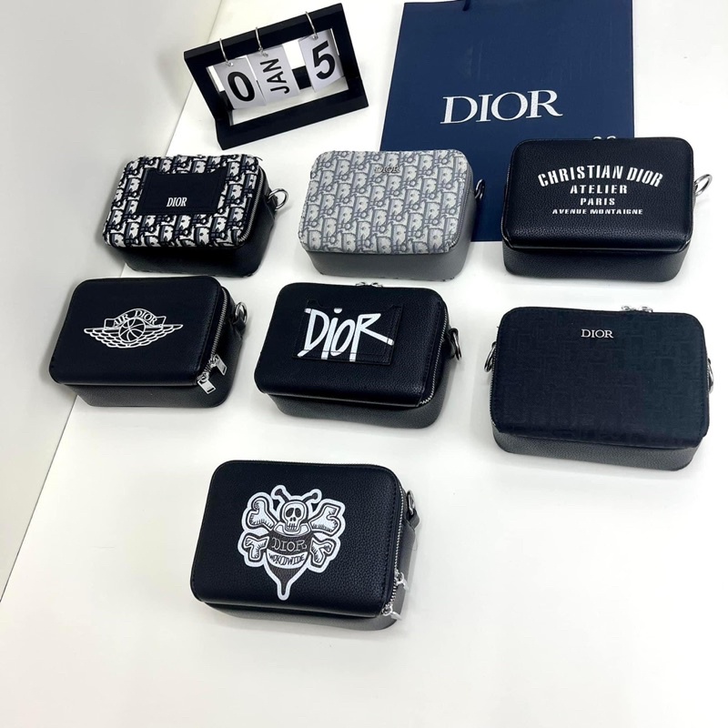Túi Chéo dior da cao cấp- Túi Đeo Chéo Nam Nữ