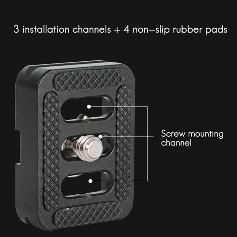 Set 2 Tấm Tháo Lắp Nhanh Cho Giá Đỡ Ba Chân Sirui C-10,C-10X,E-10,E-20 3T-35R / T005 Series