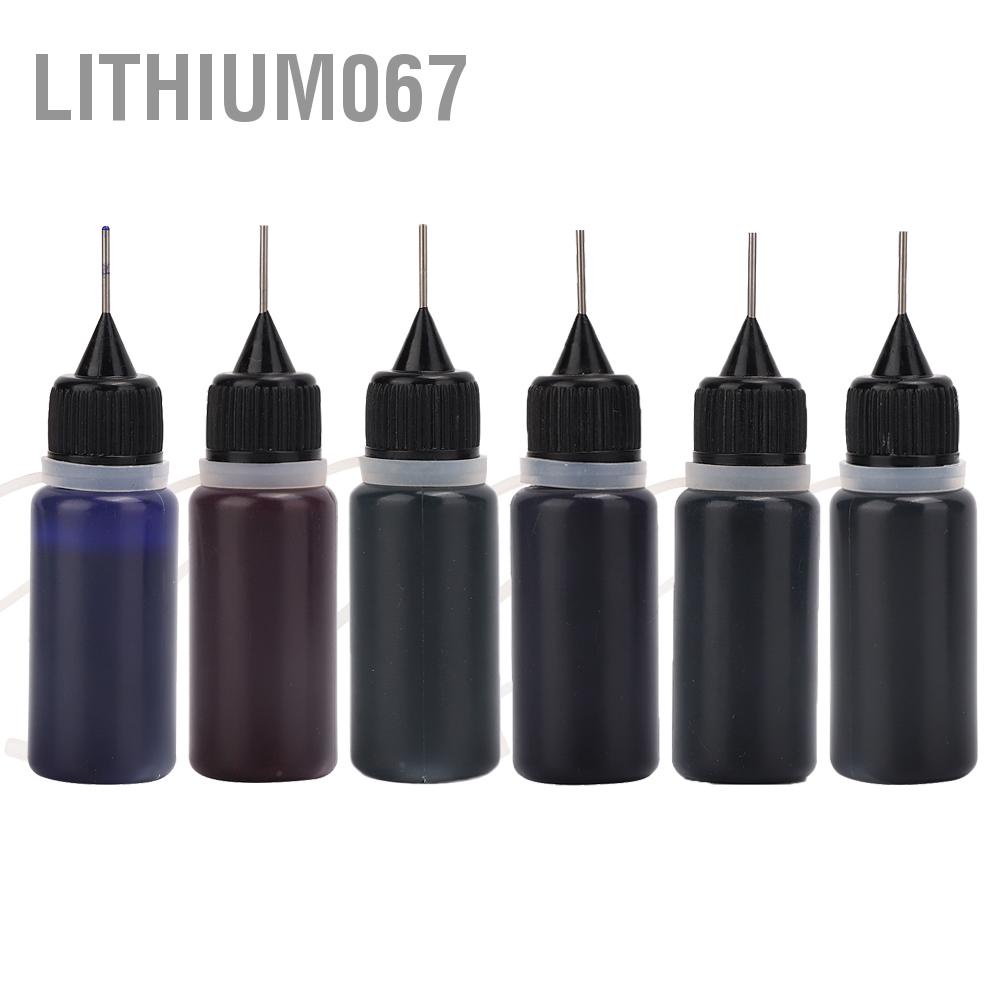 Lithium067 10ml Temporary Tattoo Juice Ink Waterproof Long Lasting Pigment for DIY Body Art Painting mực xăm