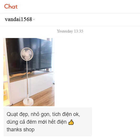 Quạt Tích Điện Gấp Gọn ⚡️Bảo Hành 12 Tháng⚡️ Quạt Sạc Điện Để Bàn Thời Gian Sử Dụng Tối Đa Lên Tới 12H
