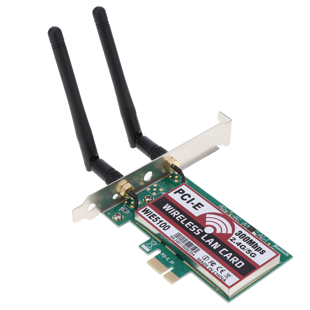 Bộ Card Mạng Wifi Wlan 300mbps Cho Xp / 7 / 8 / 10